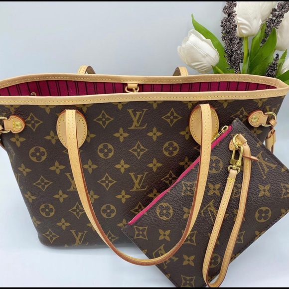 Rare! LV neverfull PM come with pouch - Picture 7 of 7